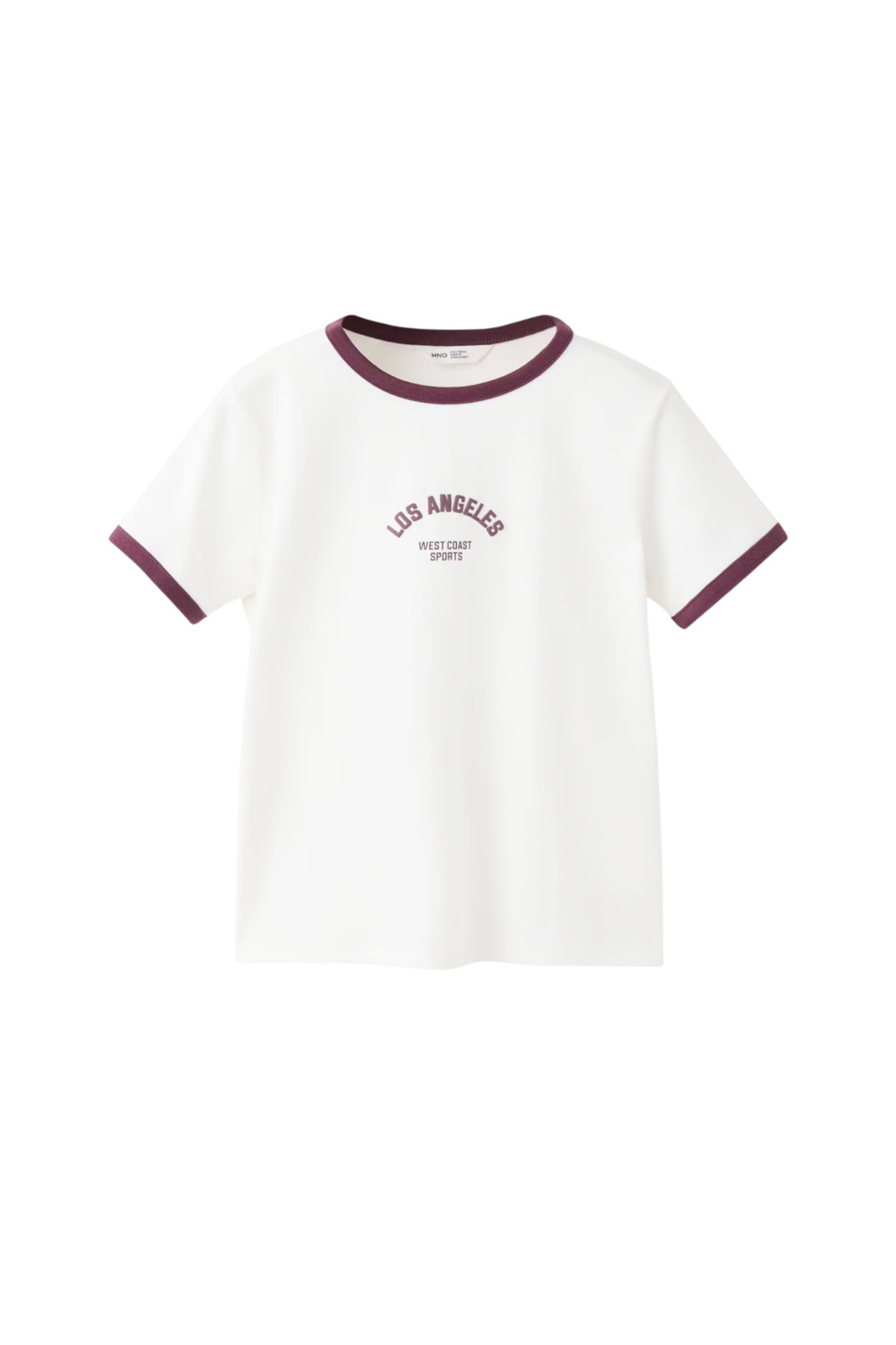 Девочкам Mango Kids Футболка VIVO из хлопка (цвет ), артикул 37033874 | Фото 1