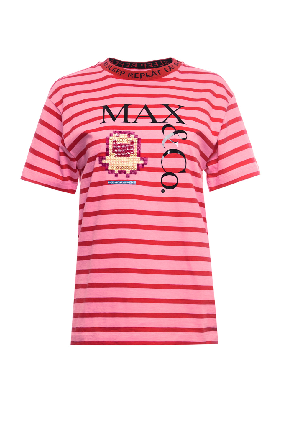 Женский MAX&Co. Футболка TAMATEE с принтом и вышивкой (цвет ), артикул C9710323 | Фото 1