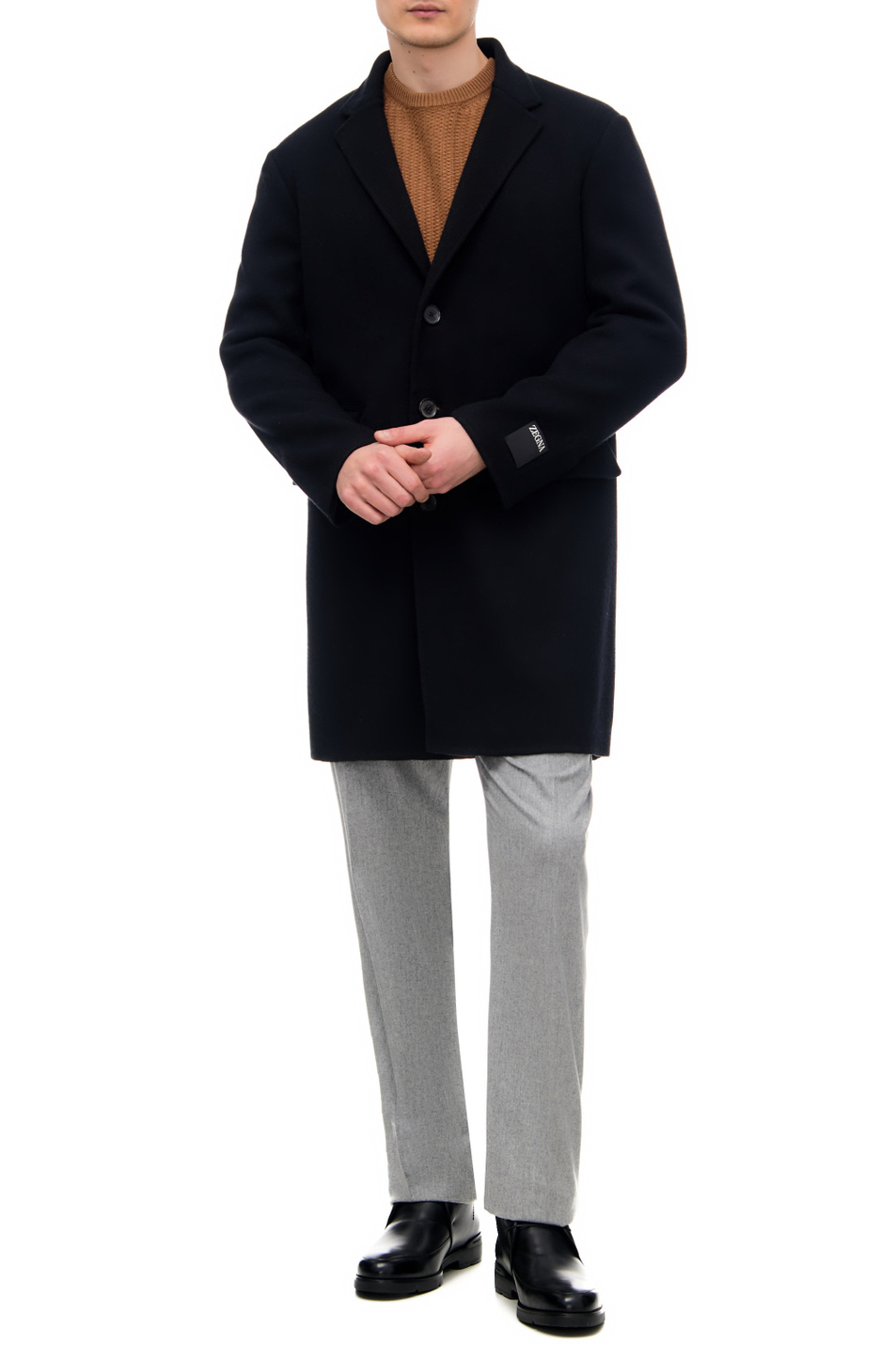 Мужской Zegna Пальто из кашемира и шерсти (цвет ), артикул 477041-4EBCS0-N-R | Фото 2