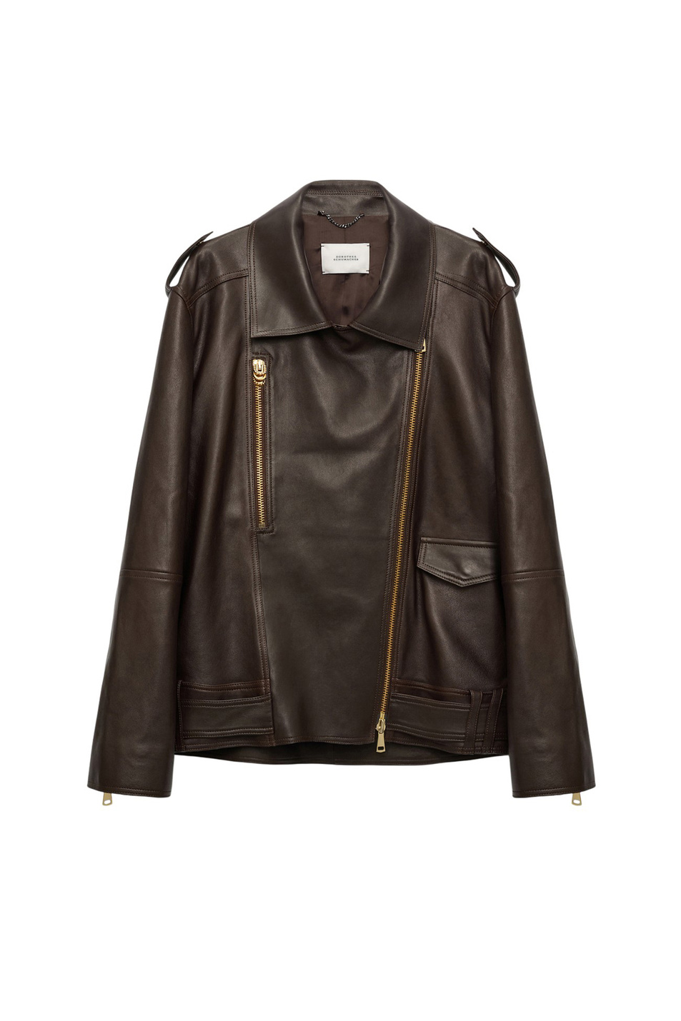 Женский Dorothee Schumacher Куртка из натуральной кожи (цвет ), артикул 244112 | Фото 1