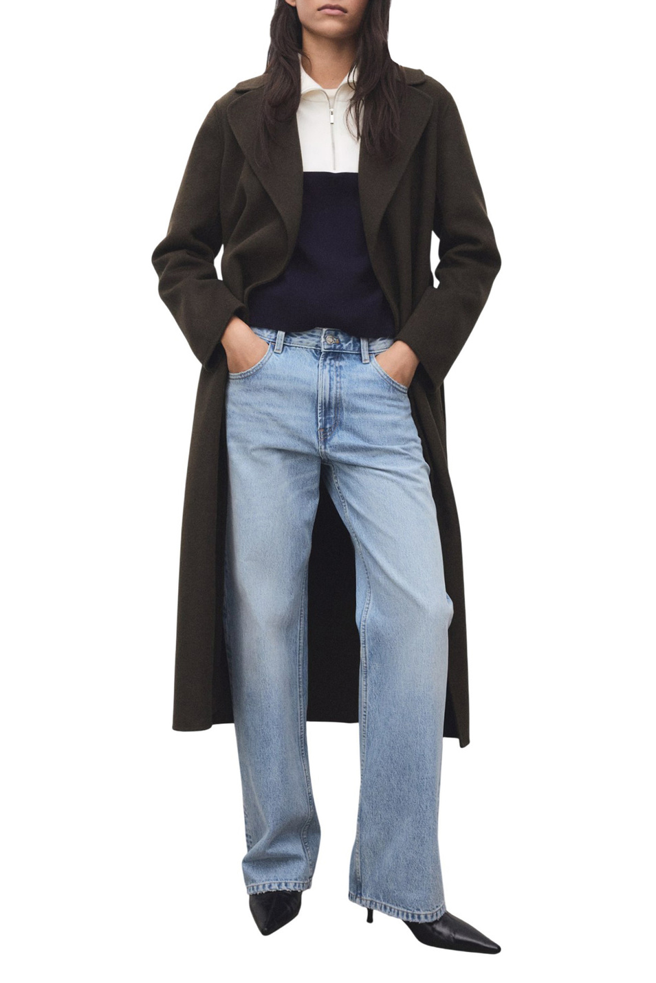 Женский Mango Свитер COSMIC с высоким воротником (цвет ), артикул 27031265 | Фото 2