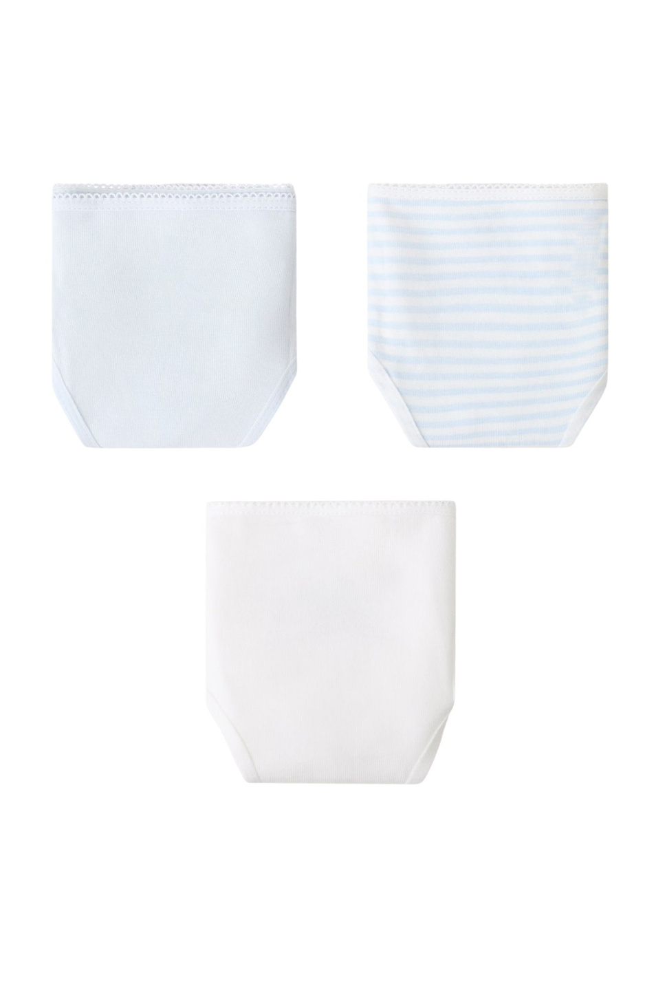 Девочкам Mango Kids Трусы BASICR в комплекте из 3 шт (цвет ), артикул 27021234 | Фото 1