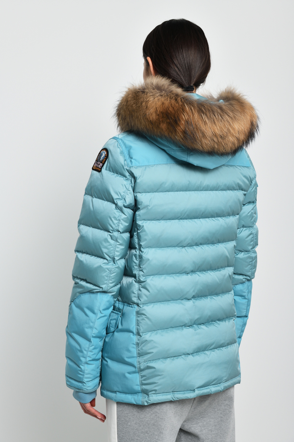 Женский Parajumpers Пуховик LYNN с натуральным мехом (цвет ), артикул ML33 | Фото 6
