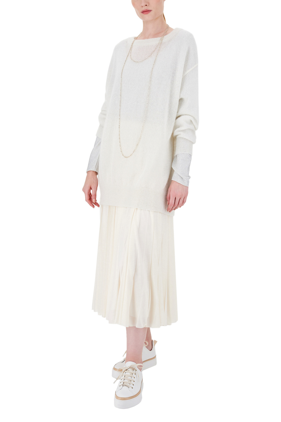 Max Mara Плиссированная юбка COLIBRI с эластичным поясом (цвет ), артикул 37710116 | Фото 2