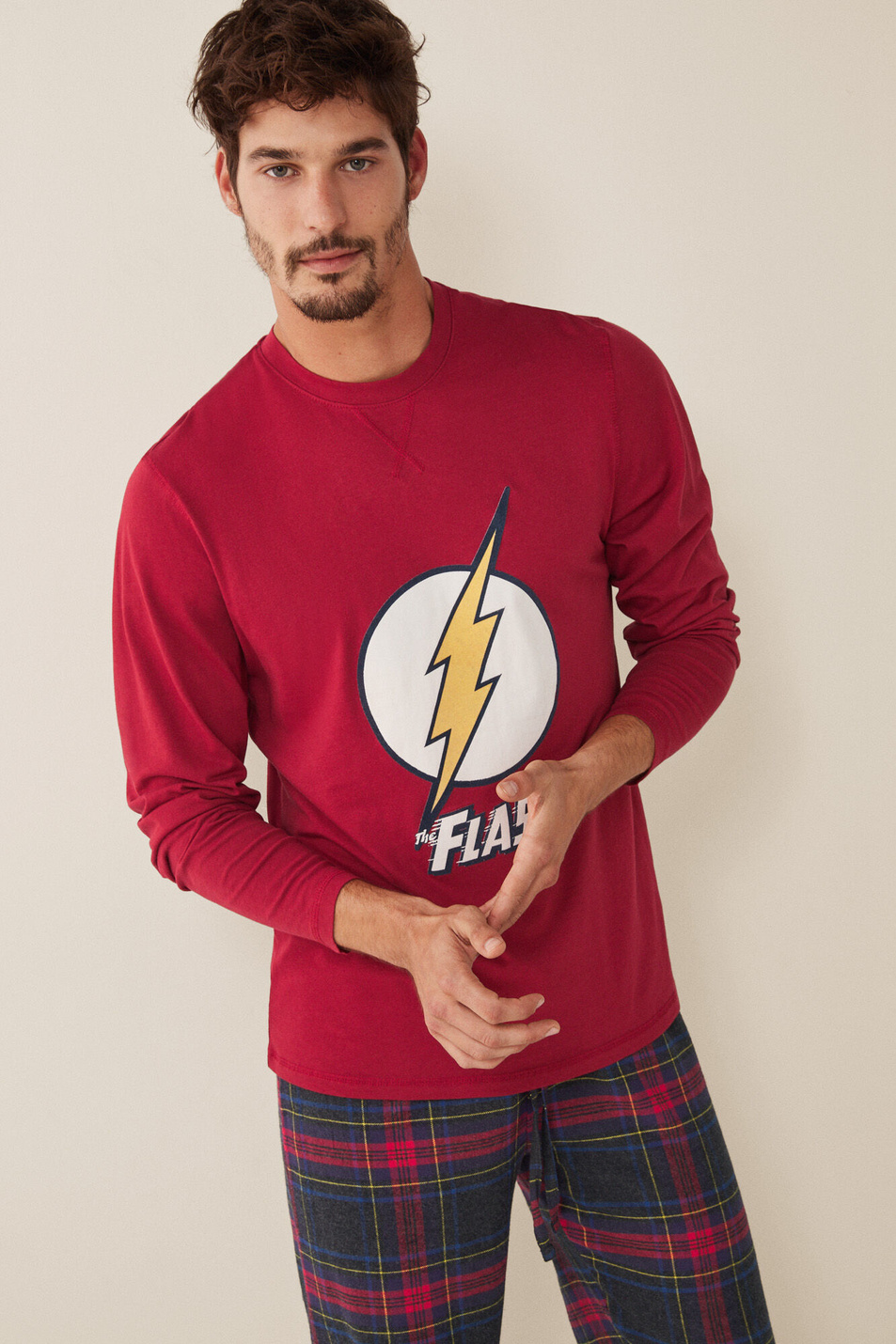 Мужской Women'secret Длинная пижама Flash (цвет ), артикул 2766582 | Фото 3