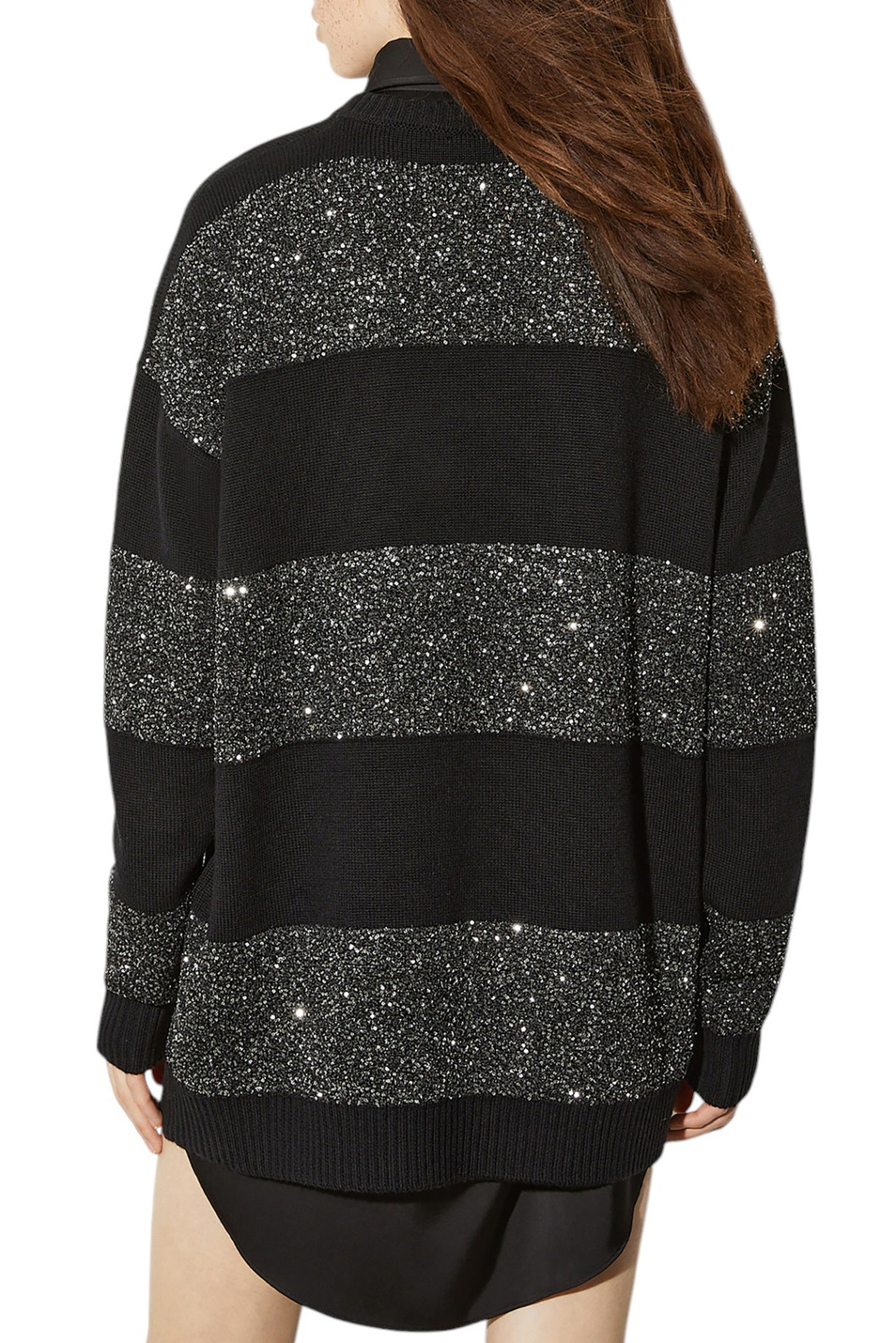 Женский MAX&Co. Джемпер NYLON с пайетками (цвет ), артикул 2516361121 | Фото 4