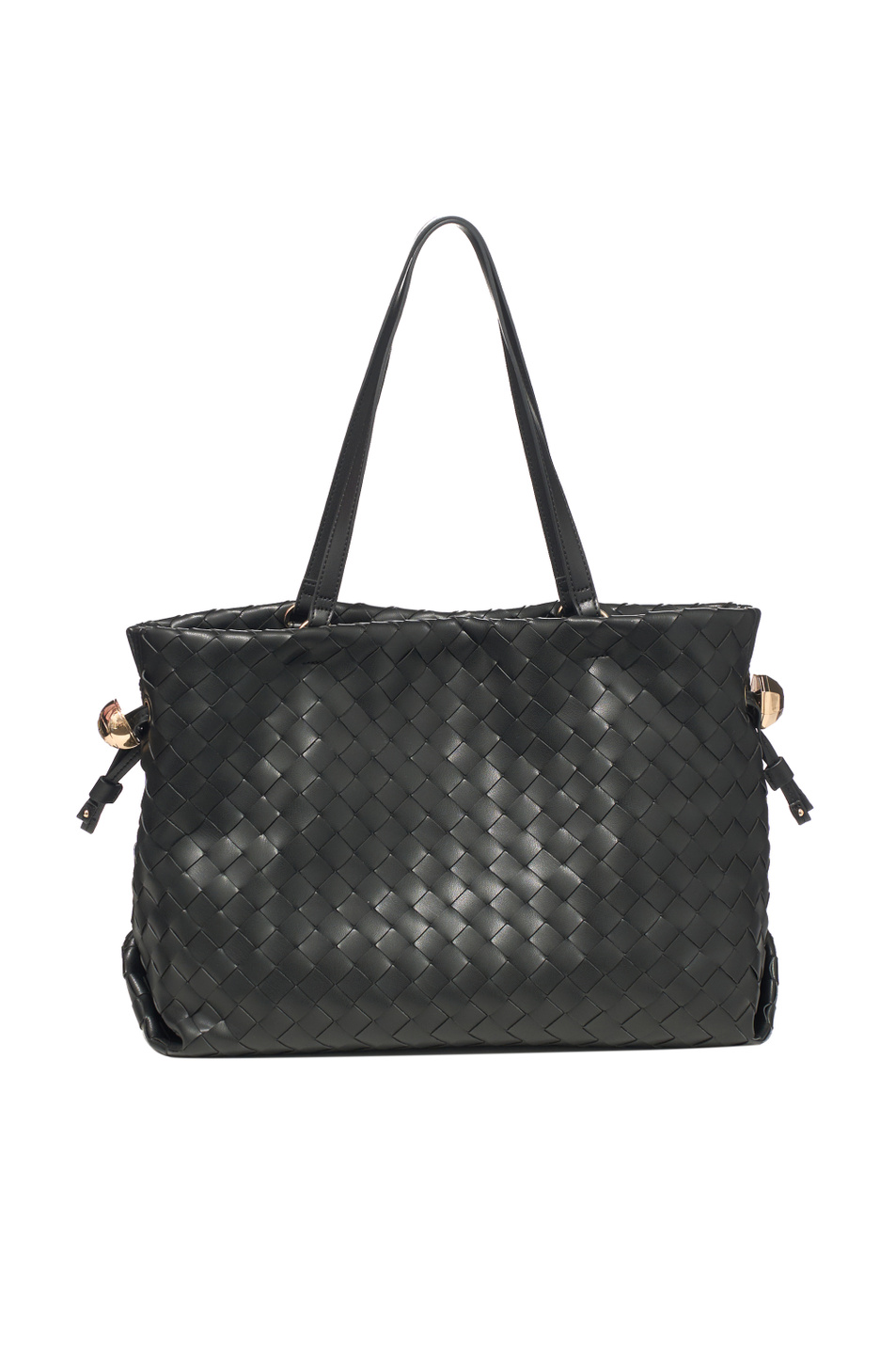 Сумка плетеная|Основной цвет:Черный Женский Liu Jo Сумка плетеная (цвет ), артикул AA6098ES027 | Фото 1