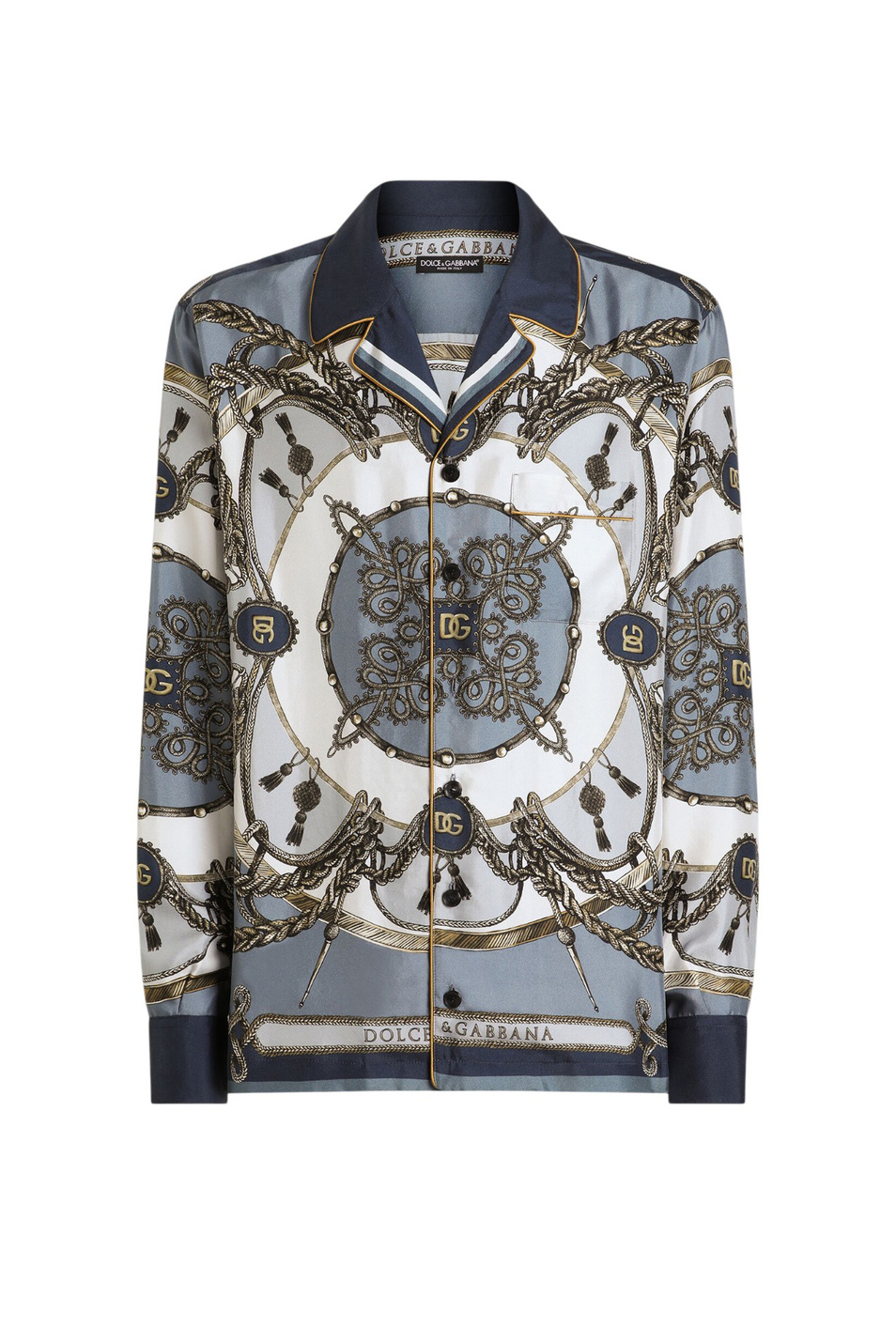 Мужской Dolce & Gabbana Рубашка из шелка (цвет ), артикул G5IF1T-HI12B | Фото 1