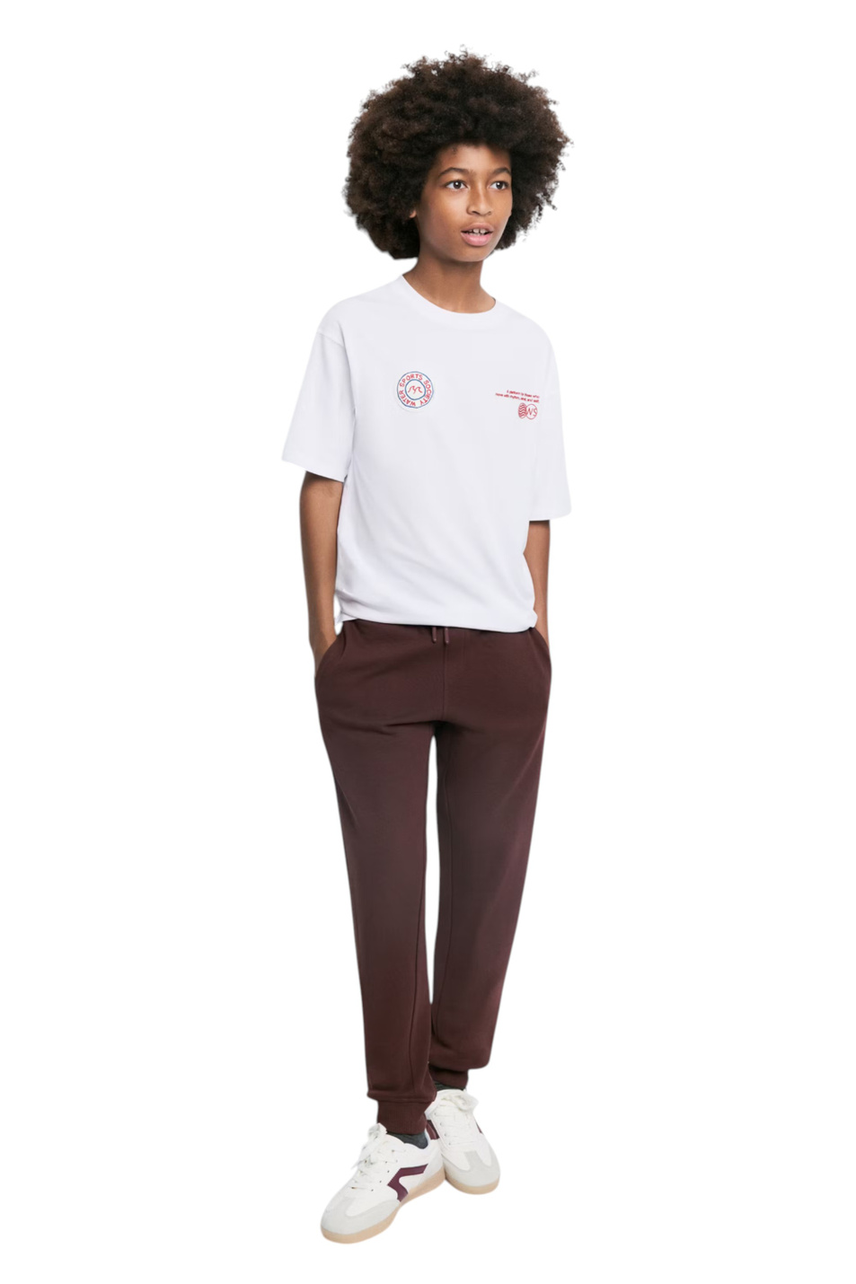 Мальчикам Mango Kids Брюки FRANCIA из хлопка (цвет ), артикул 37083274 | Фото 4