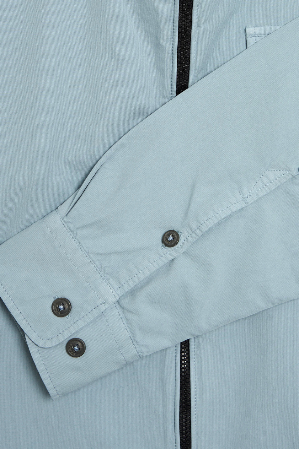 Куртка-рубашка из хлопка|Основной цвет:Голубой Мужской C.P. Company Куртка-рубашка из хлопка (цвет ), артикул 20CMOS705A110143G | Фото 3