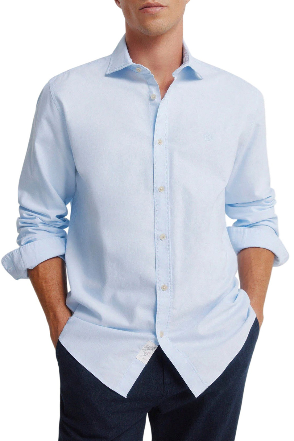 Мужской Springfield Рубашка из хлопка (цвет ), артикул 0273624 | Фото 1