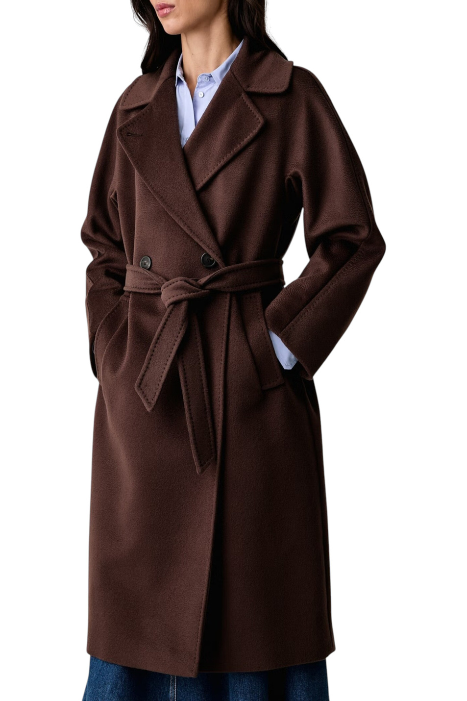 Женский Weekend Max Mara Пальто RESINA из шерсти (цвет ), артикул 2625016102 | Фото 6