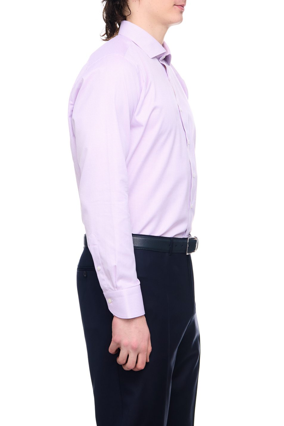 Мужской Canali Рубашка из натурального хлопка (цвет ), артикул 7C3GD02914 | Фото 3