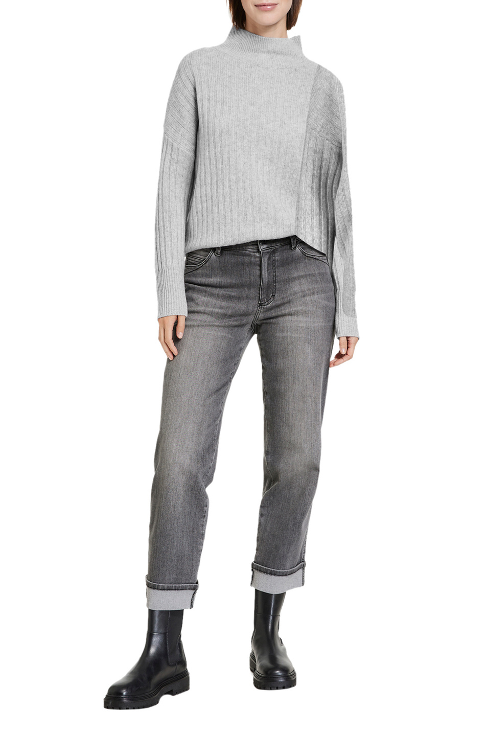 Женский Gerry Weber Джинсы прямого кроя (цвет ), артикул 820034-31613 | Фото 3