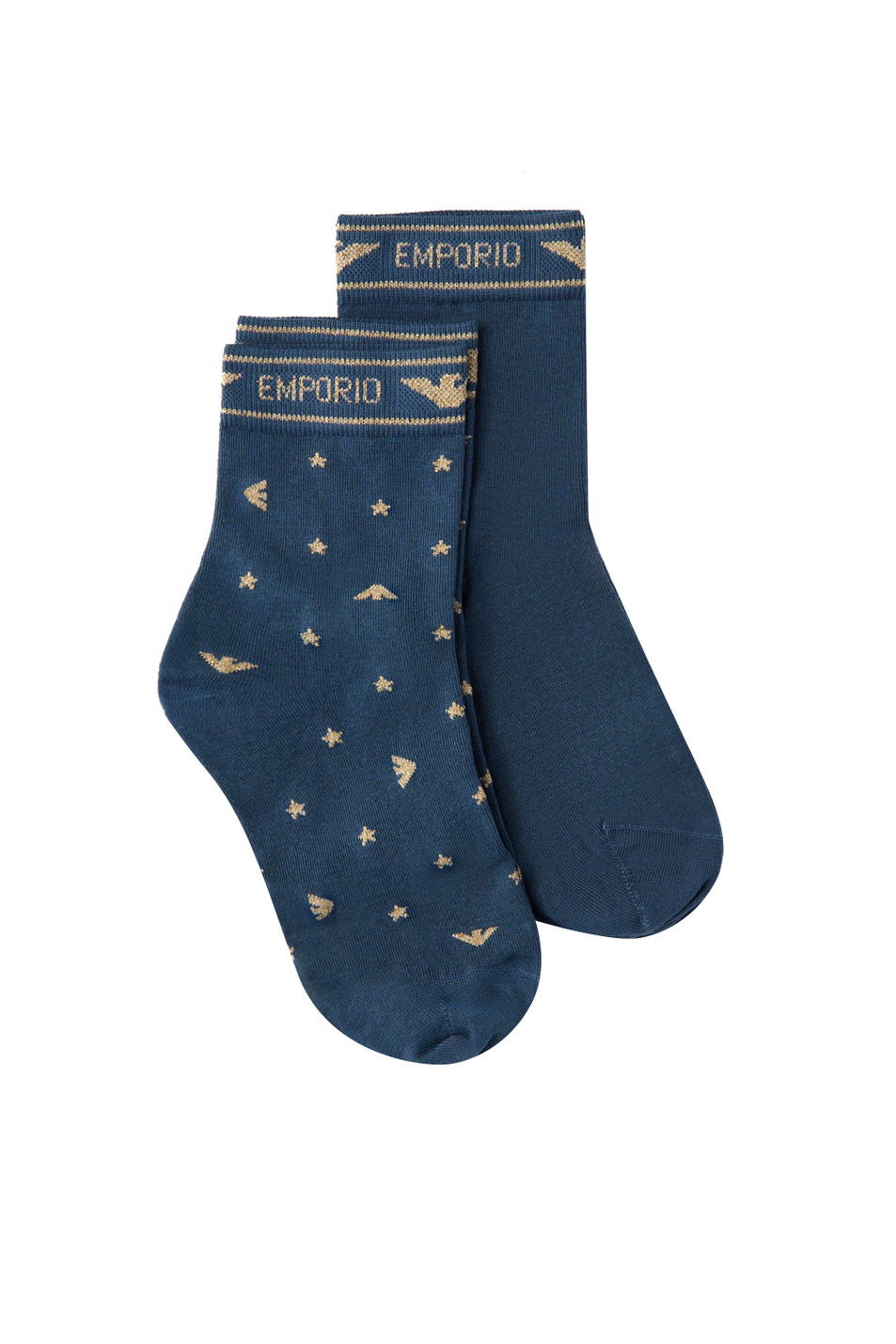 Женский Emporio Armani Носки из смесового хлопка в комплекте из 2 пар (цвет ), артикул 292302-4F225 | Фото 1