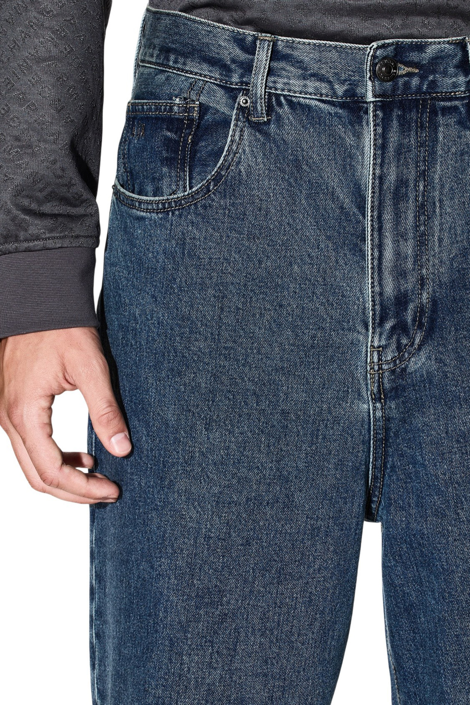 Мужской Armani Exchange Джинсы из смесового хлопка (цвет ), артикул XM001156-AF14870 | Фото 6
