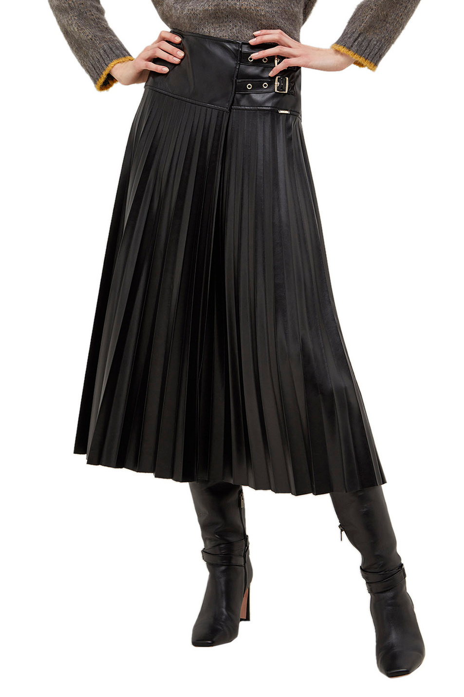 Женский Liu Jo Плиссированная юбка (цвет ), артикул WF2027E0774 | Фото 3