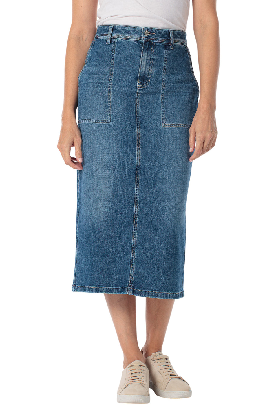Женский Gerry Weber Юбка джинсовая (цвет ), артикул N65682 | Фото 3