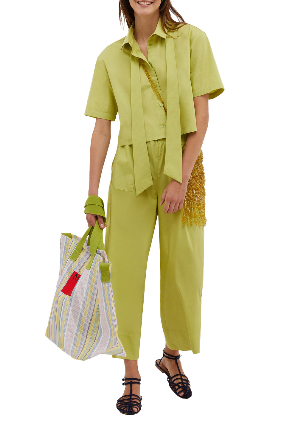 Женский MAX&Co. Рубашка TETTO из натурального хлопка (цвет ), артикул 71111523 | Фото 2