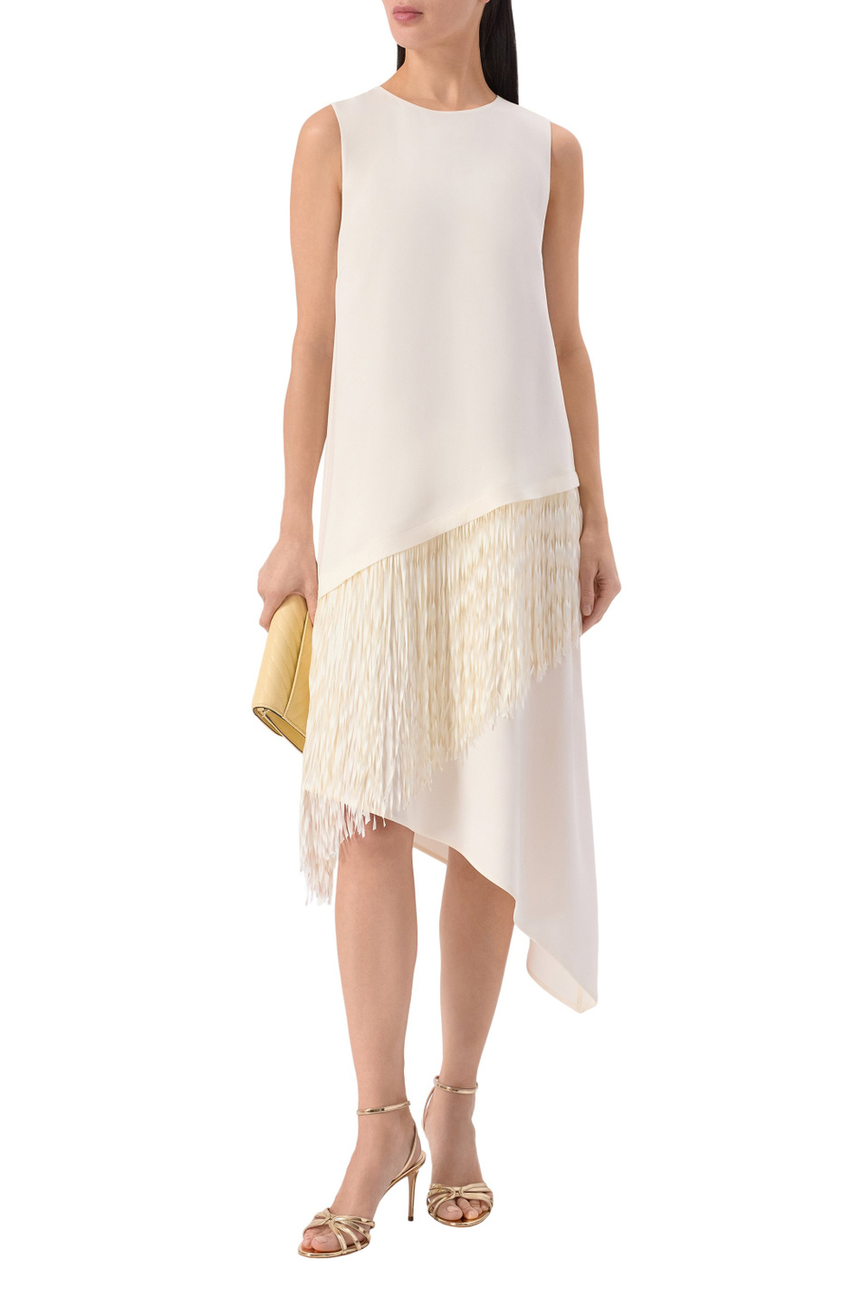 Женский BOSS Платье Dadiva с бахромой (цвет ), артикул 50555052 | Фото 2