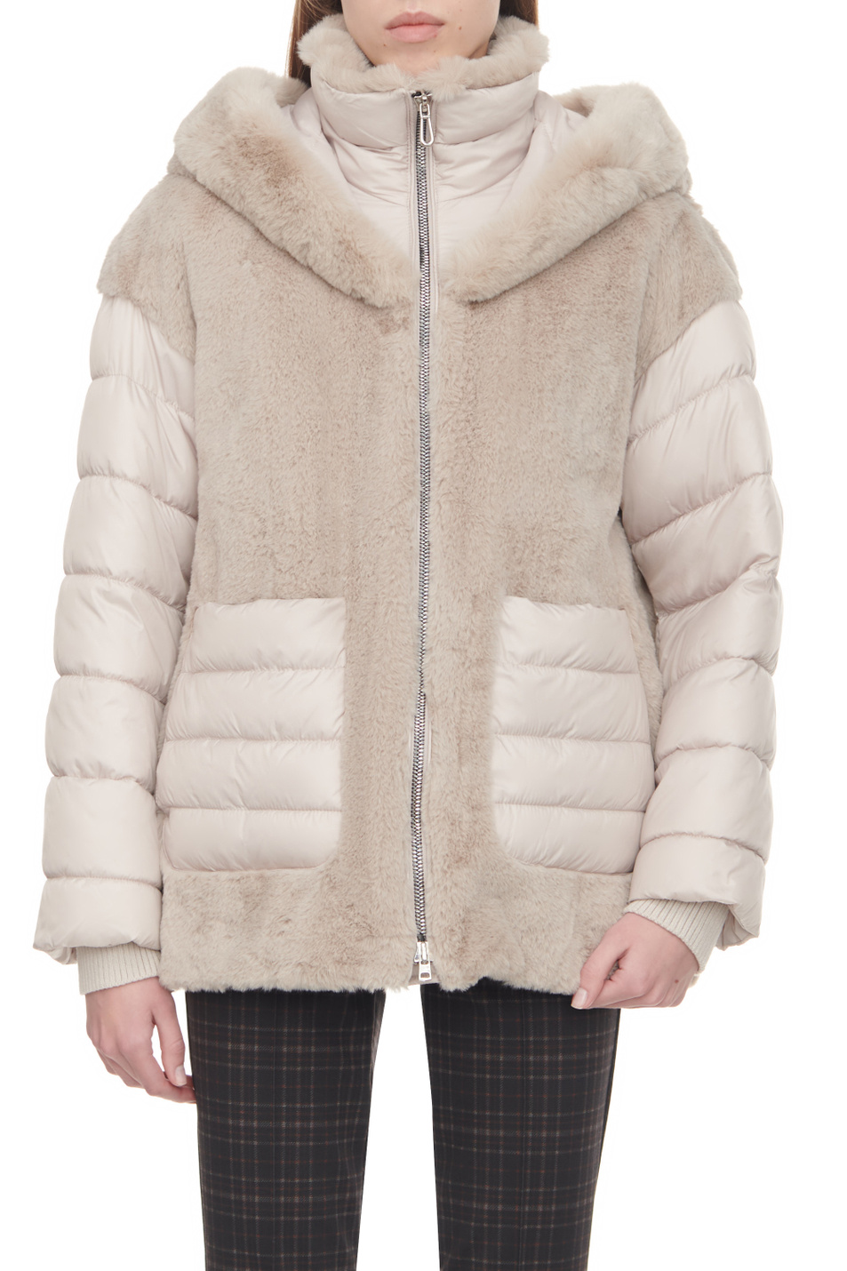 Женский Gerry Weber Куртка на молнии с капюшоном (цвет ), артикул 250228-31039 | Фото 4