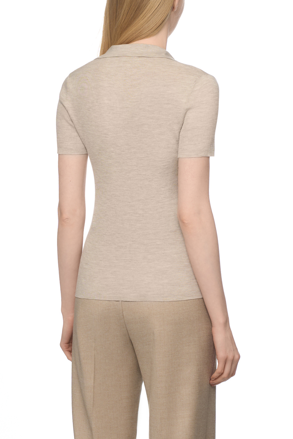 Женский Max Mara Поло ALBERO из шерсти (цвет ), артикул 2611361171 | Фото 5