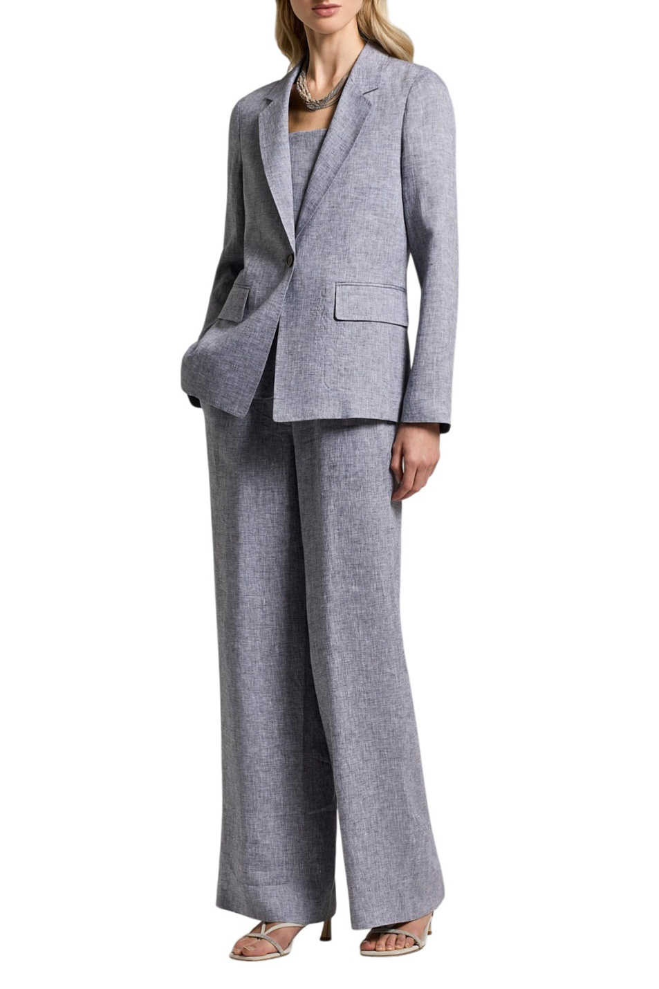 Женский Peserico Брюки из льна (цвет ), артикул P04124-02600 | Фото 3