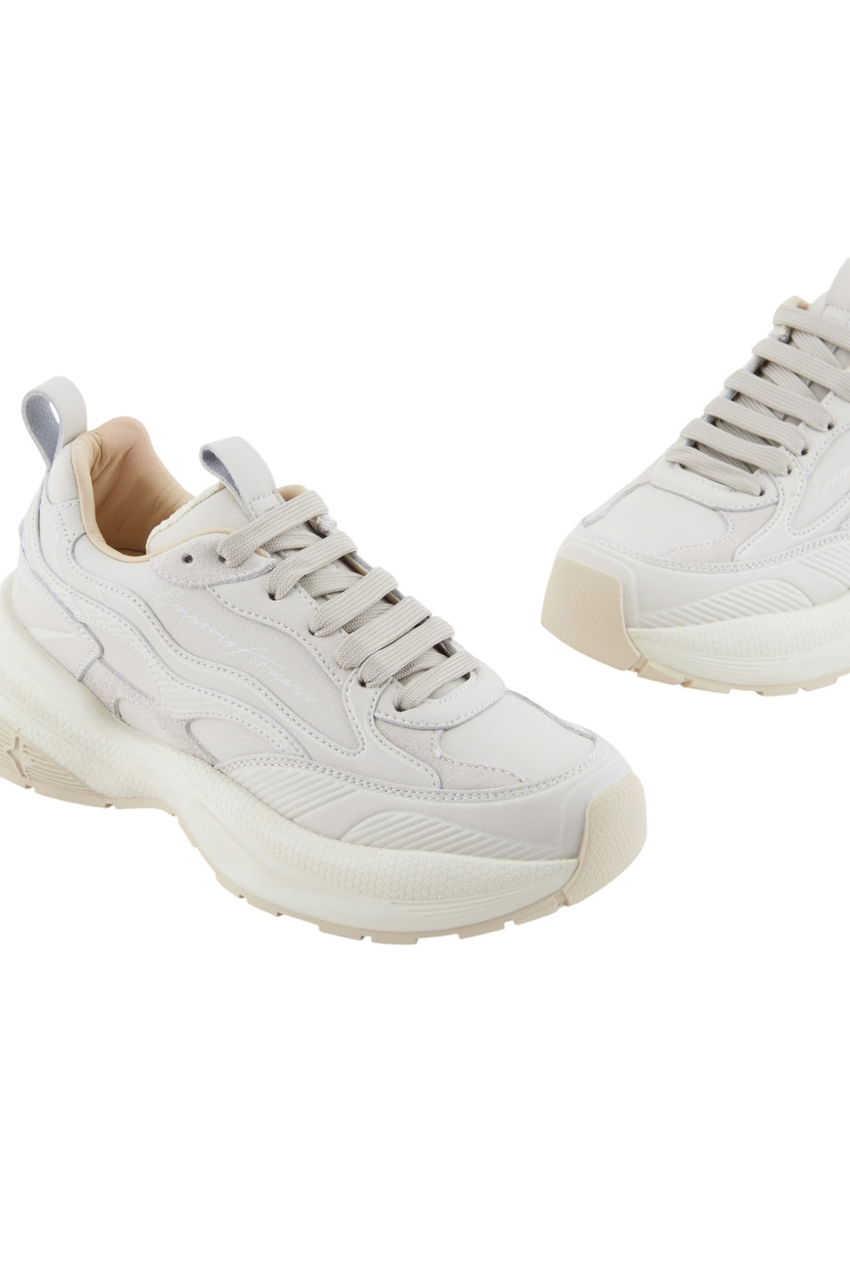 Женский Emporio Armani Кроссовки с логотипом (цвет ), артикул EW003056-AF19767 | Фото 6