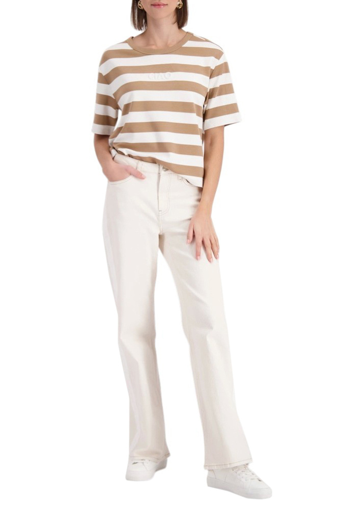 Женский Monari Футболка в полоску (цвет ), артикул 410126 | Фото 2