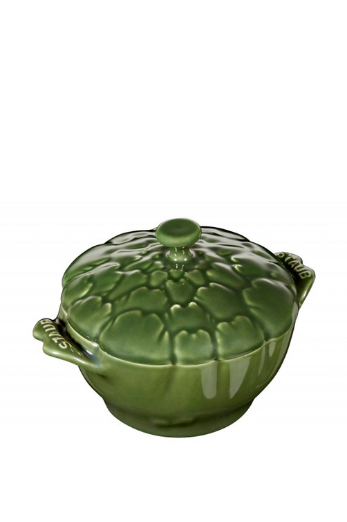 Кокот керамический «Артишок», 12,5 см|Основной цвет:Зеленый|Артикул:40500-326 | Фото 1