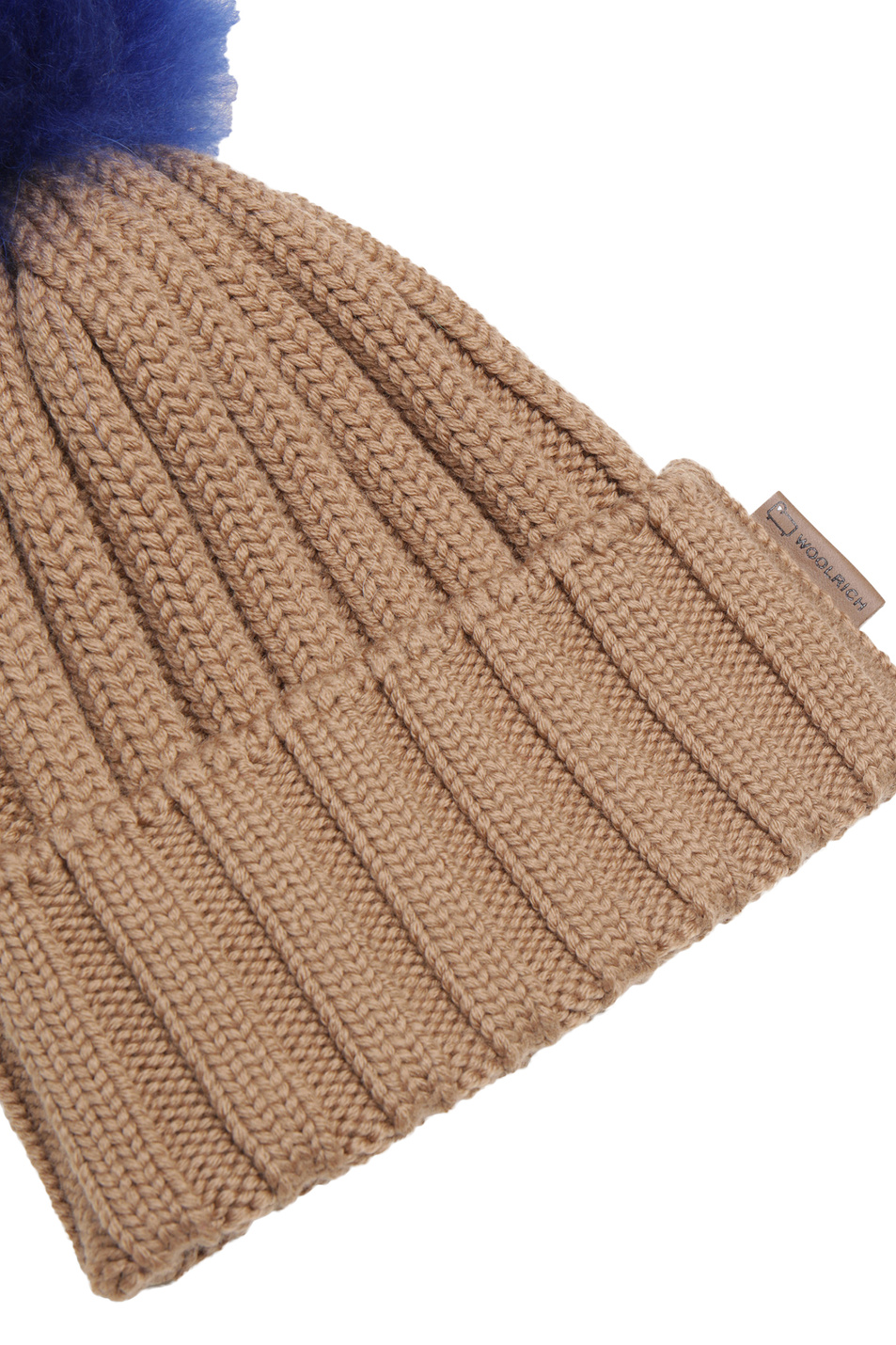 Женский Woolrich Шерстяная шапка BEANIE с помпоном (цвет ), артикул CFWWAC0136FRUF0663 | Фото 2