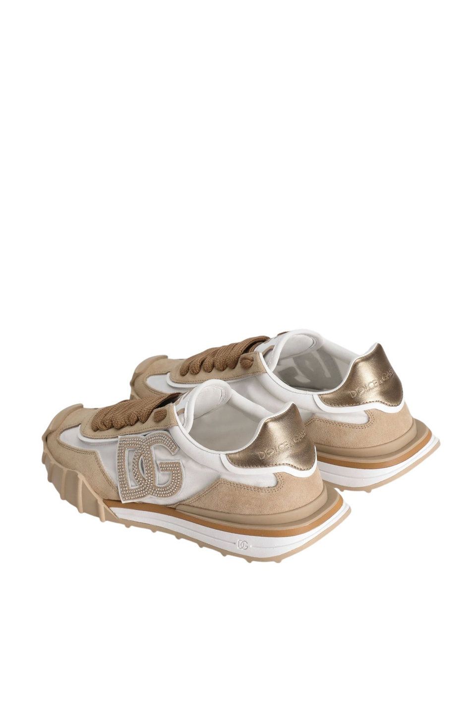 Женский Dolce & Gabbana Кроссовки DG Athleti со стразами (цвет ), артикул CK2384-A6N71 | Фото 3