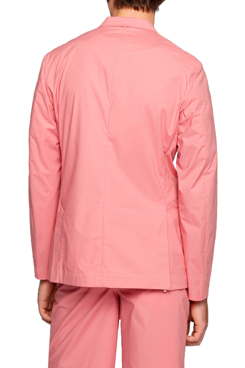 Мужской BOSS Двубортный приталенный пиджак (цвет ), артикул 50468944 | Фото 4