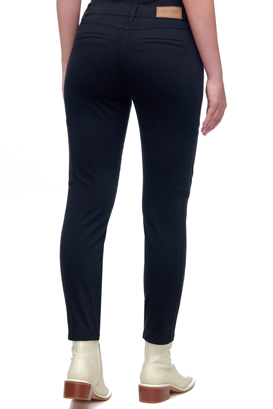 Женский Gerry Weber Брюки с молнией на штанинах (цвет ), артикул 522099-66312-Best4me Crop | Фото 3