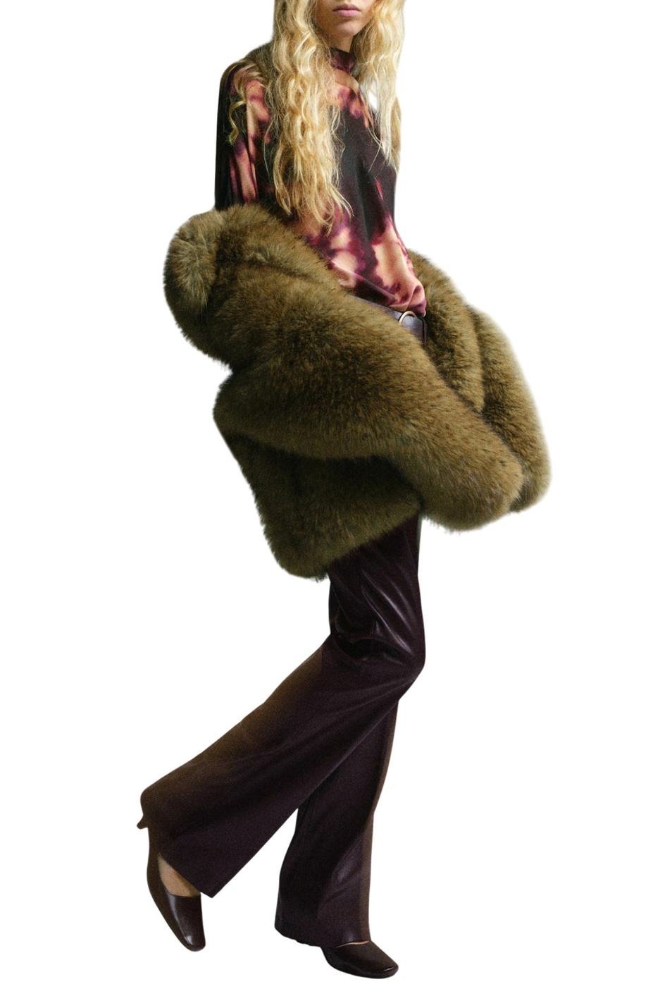 Женский Mango Блузка GIADY с воротником-стойкой (цвет ), артикул 17067816 | Фото 2