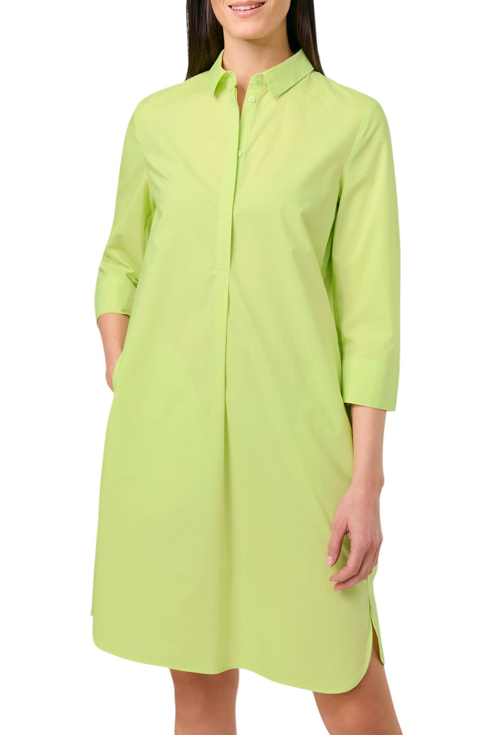 Женский Gerry Weber Платье-рубашка из хлопка (цвет ), артикул 580027-31512 | Фото 4