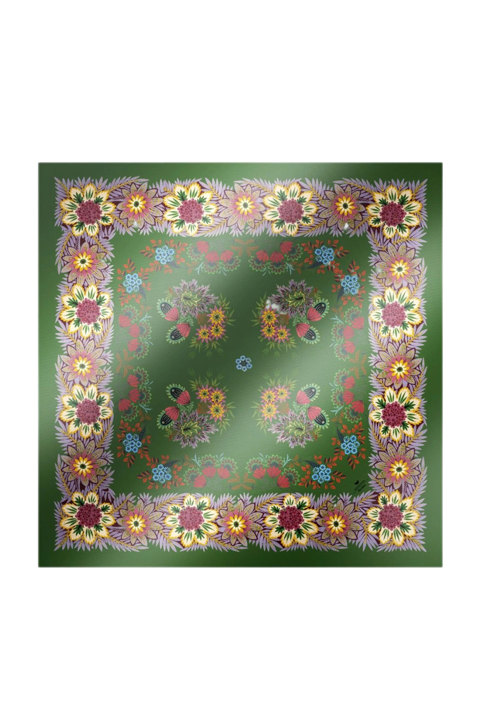 Женский Weekend Max Mara Платок ONESTONEW из шелка (цвет ), артикул 2615541065 | Фото 1