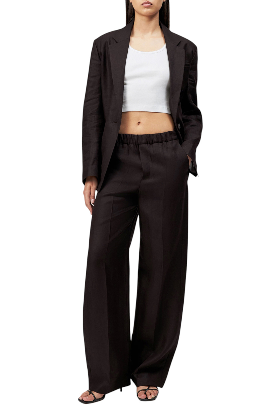 Женский Drykorn Брюки CONSIDER из льна (цвет ), артикул 126115-80828 | Фото 2