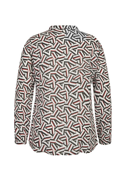 Блузка с принтом|Основной цвет:Мультиколор|Артикул:49-113100 | Фото 2