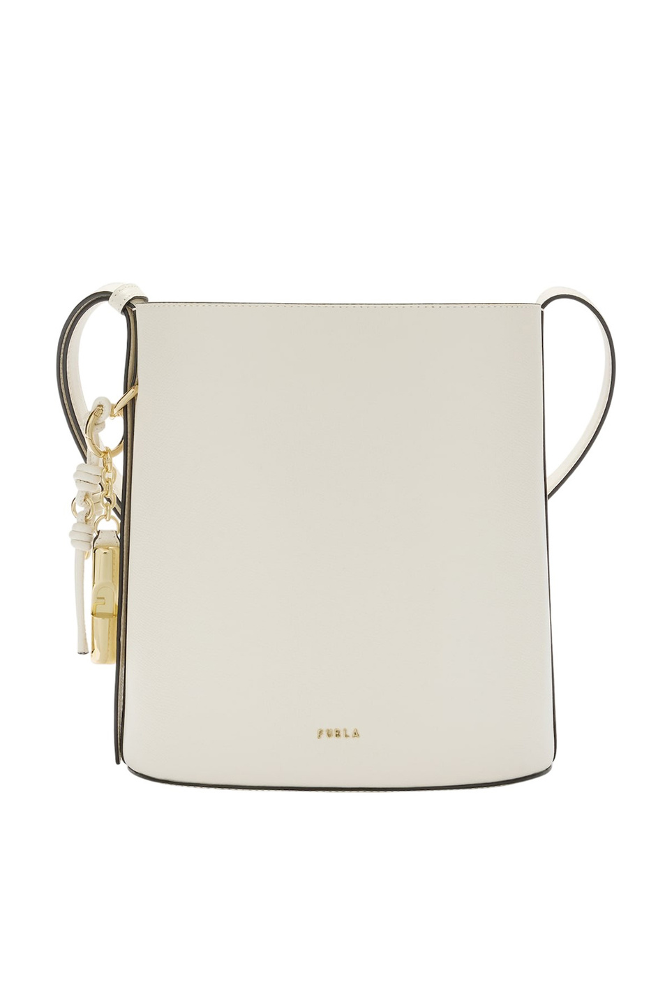 Сумка ROXIE S из натуральной кожи|Основной цвет:Кремовый Женский Furla Сумка ROXIE S из натуральной кожи (цвет ), артикул WB01875-ARE000 | Фото 1