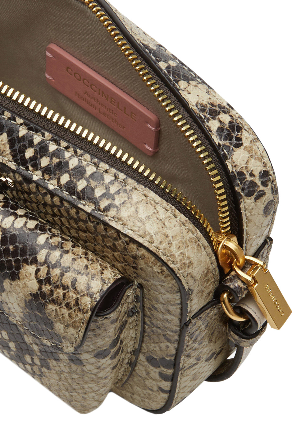 Coccinelle Сумка черезе плечо BEAT MINI PYTHON со змеиным принтом (цвет ), артикул E1HF8550401 | Фото 3