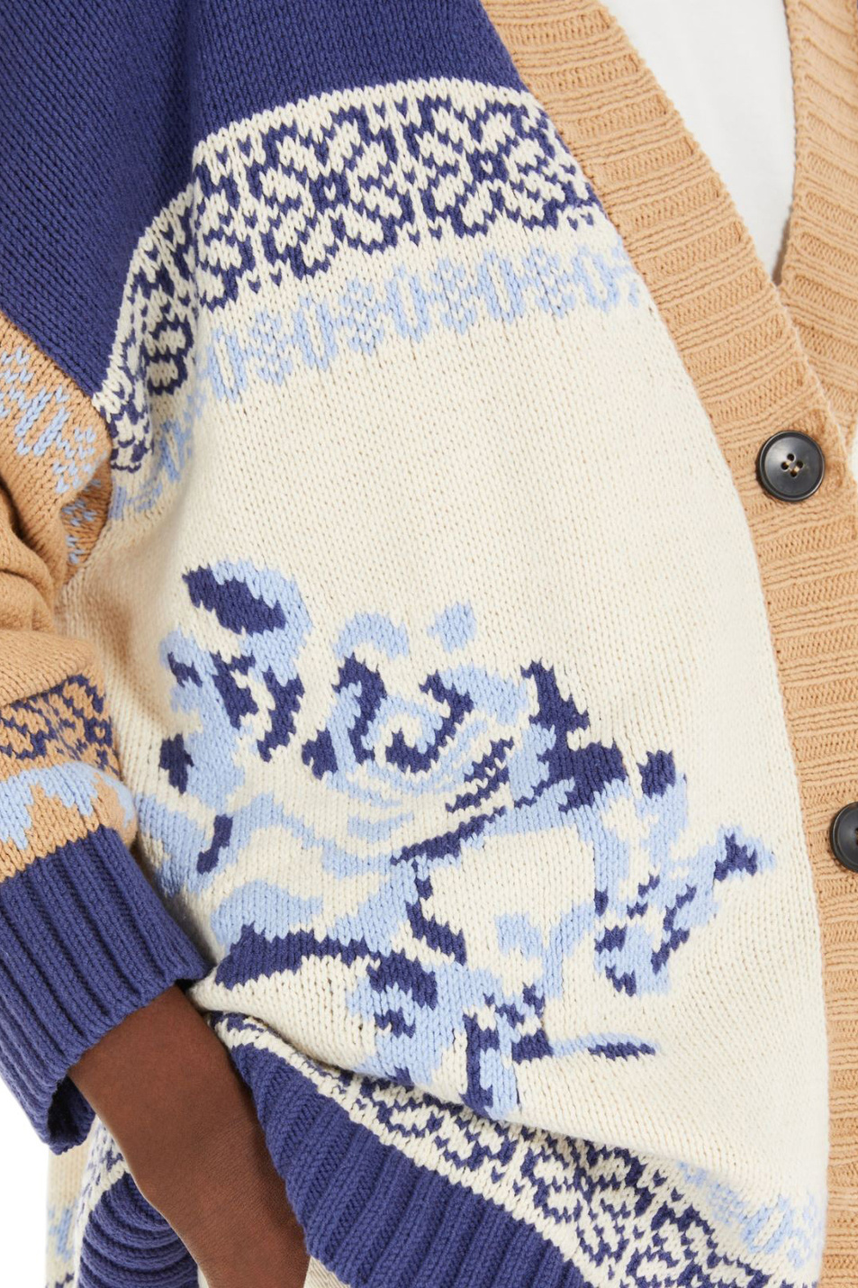 Женский Weekend Max Mara Кардиган HENRY с принтом (цвет ), артикул 2515341071 | Фото 5