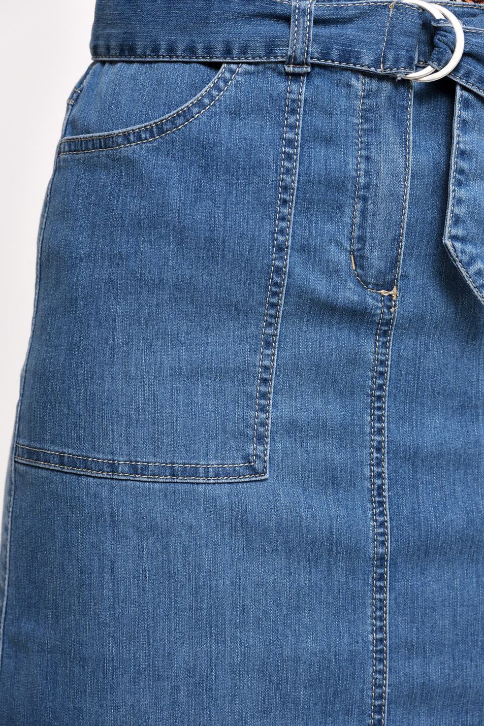 Gerry Weber Джинсовая юбка расклешенного кроя (цвет ), артикул 210105-67830 | Фото 4