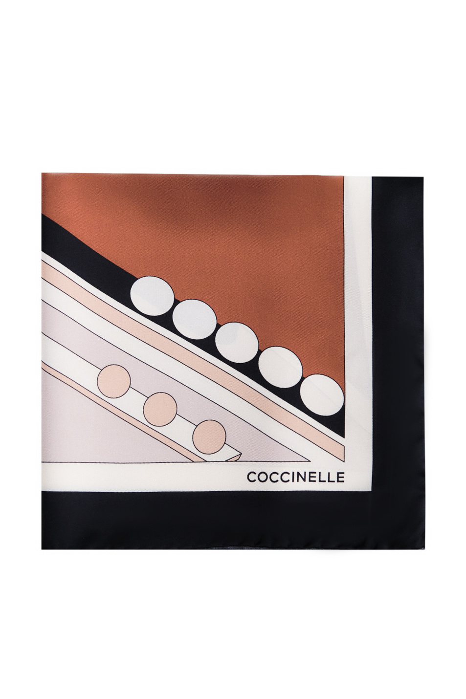 Coccinelle Платок из чистого шелка с принтом (цвет ), артикул E7NWU380101 | Фото 1