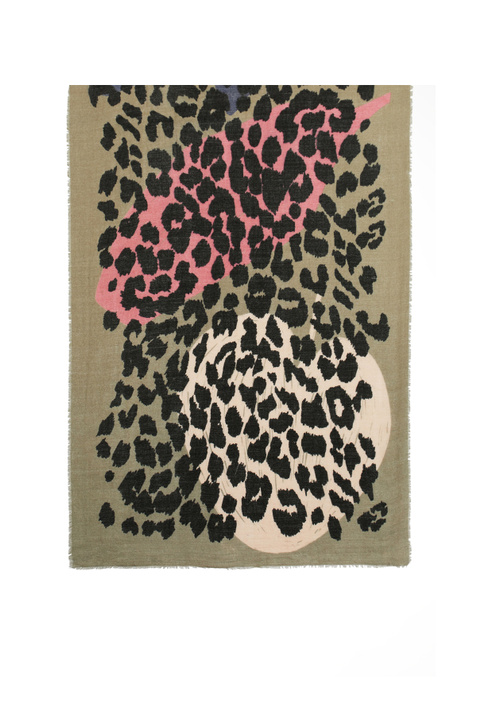 Parfois Шарф с анималистичным принтом ( цвет), артикул 193138 | Фото 2