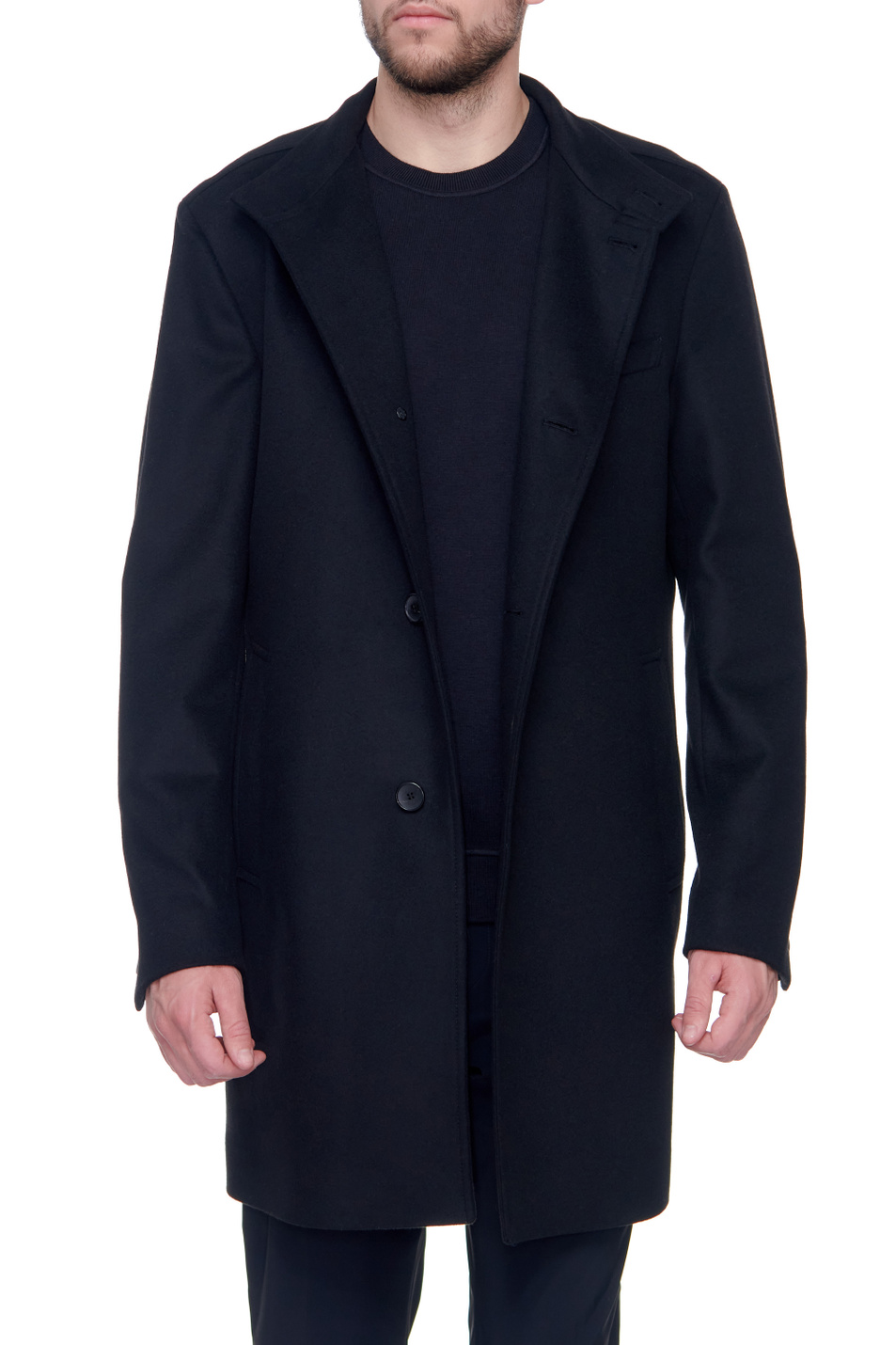 Мужской BOSS Пальто из шерсти и кашемира (цвет ), артикул 50459043 | Фото 1