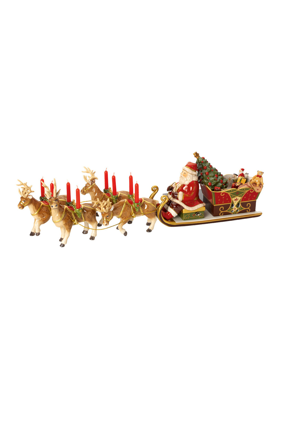 Не имеет пола Villeroy & Boch Музыкальная шкатулка «Санта в оленьей упряжке» (цвет ), артикул 14-8602-6500 | Фото 1