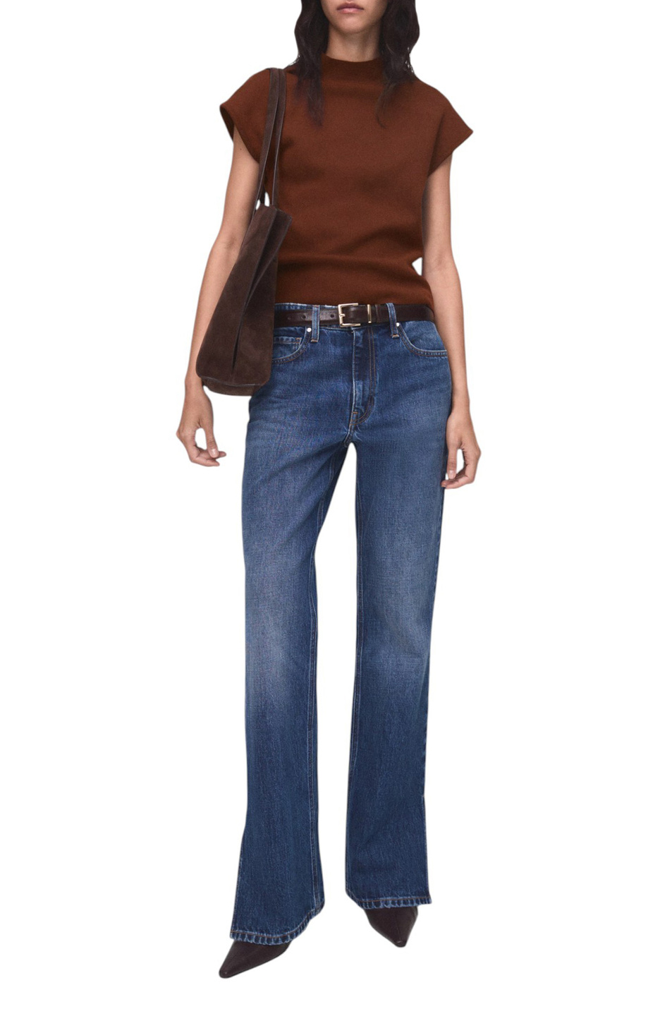 Женский Mango Джемпер DUMIN с короткими рукавами (цвет ), артикул 17074129 | Фото 2