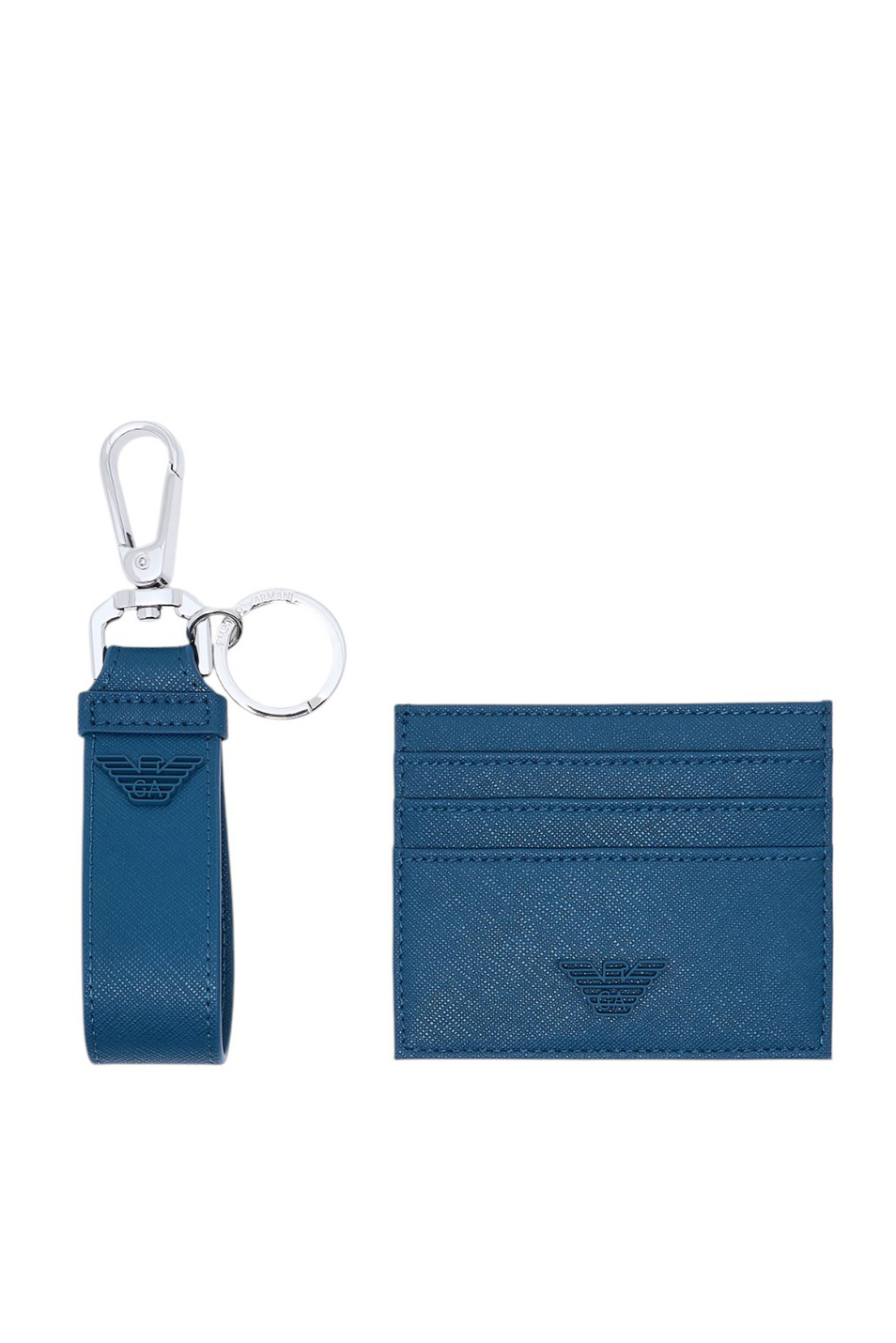 Мужской Emporio Armani Набор аксессуаров (кошелек и брелок) (цвет ), артикул EM003598-AF13666 | Фото 1