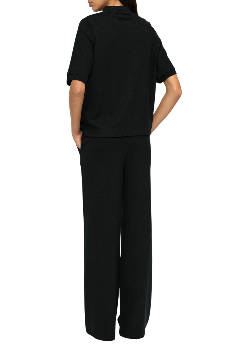 Брюки из смесового хлопка|Основной цвет:Черный Женский Parfois Брюки из смесового хлопка (цвет ), артикул 240327 | Фото 4